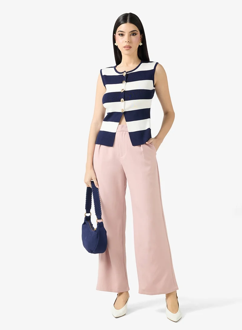 ELLA High Waist Tailored Pants